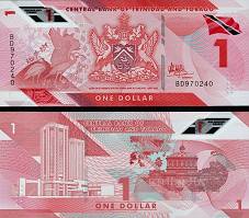 *1 Dolár Trinidad a Tobago 2020(21) polymer P60 UNC - Kliknutím na obrázok zatvorte -